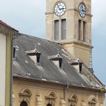 Žatec - Oprava 2. poloviny střechy Evangelického kostela