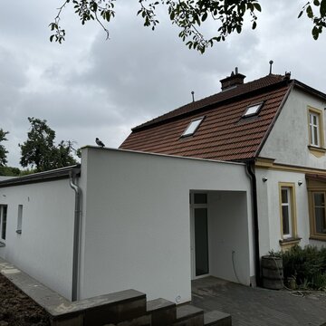 Litomyšl - Přístavba fary - kancelář a sborová místnost