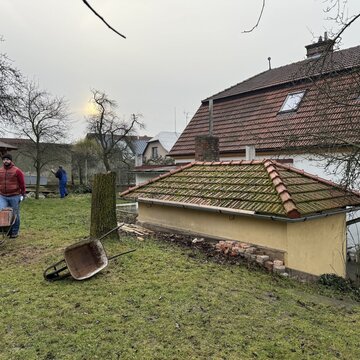Litomyšl - Přístavba fary - kancelář a sborová místnost